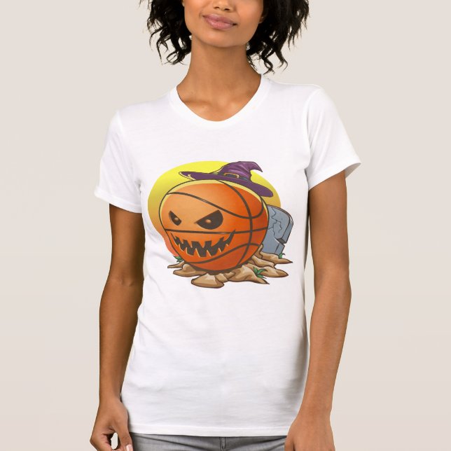 Basketball Halloween T-Shirt (Front)