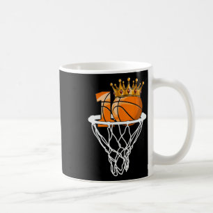 Basketball Happy 10th Birthday Boy Bball 10 Years  Coffee Mug