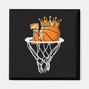Basketball Happy 10th Birthday Boy Bball 10 Years  Magnet
