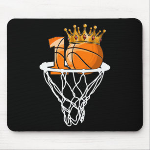 Basketball Happy 10th Birthday Boy Bball 10 Years  Mouse Mat