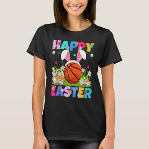 Basketball Happy Easter Bunny Basketball Easter T-Shirt