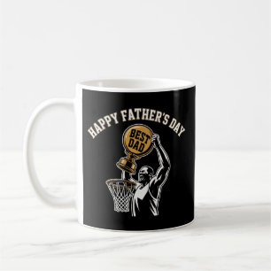 Basketball Happy Fathers Day Men Daddy Player Coffee Mug