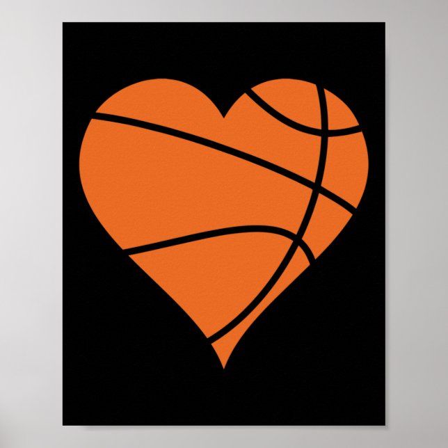 Basketball Heart 2  Poster (Front)