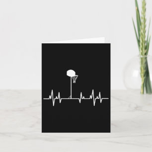 Basketball Heartbeat 1 Card