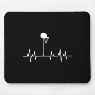 Basketball Heartbeat 1 Mouse Mat