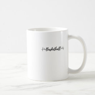Basketball Heartbeat 2  Coffee Mug