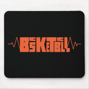 Basketball Heartbeat (2) Mouse Mat