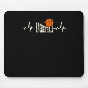 Basketball Heartbeat 3 Mouse Mat
