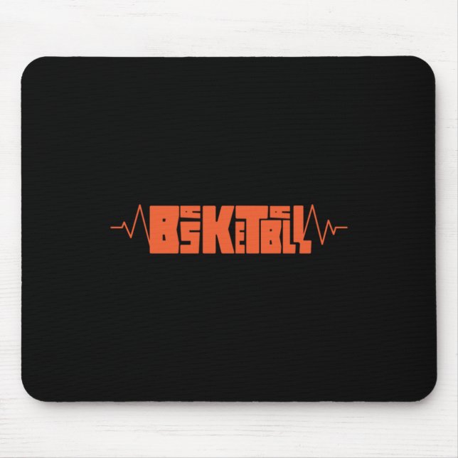 Basketball Heartbeat 9  Mouse Mat (Front)