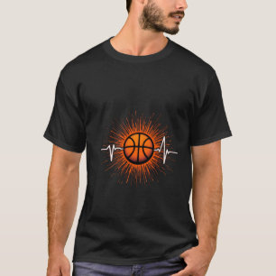 Basketball Heartbeat – Love For The Game Tee