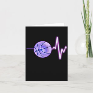 Basketball Heartbeat - Newest Funny Basketball Card