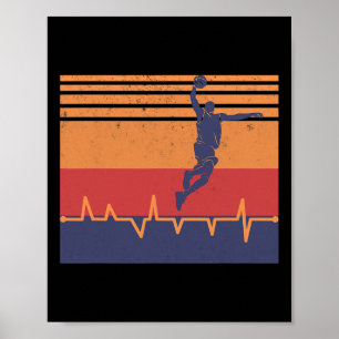 Basketball Heartbeat  Poster