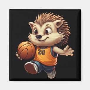 Basketball Hedgehog 1 Magnet