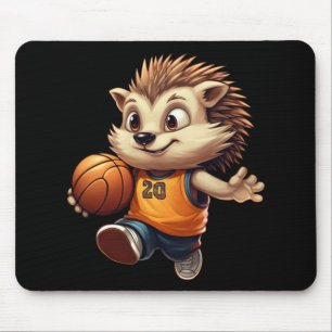 Basketball Hedgehog 1 Mouse Mat
