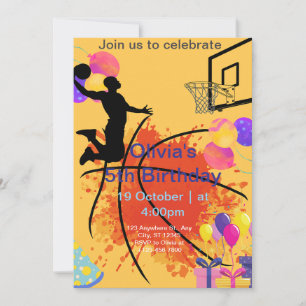 basketball holiday card