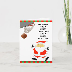 Basketball Holiday Cards