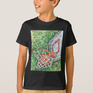Basketball Hoop And Net T-Shirt
