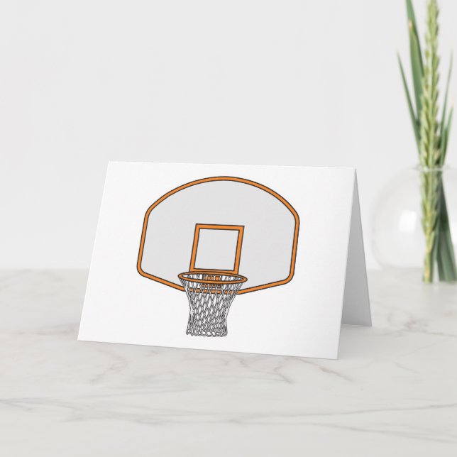 basketball hoop card (Front)