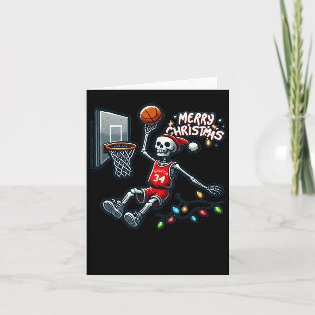 Basketball Hoop  Card (Front)