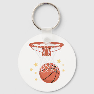 Basketball Hoop Key Ring