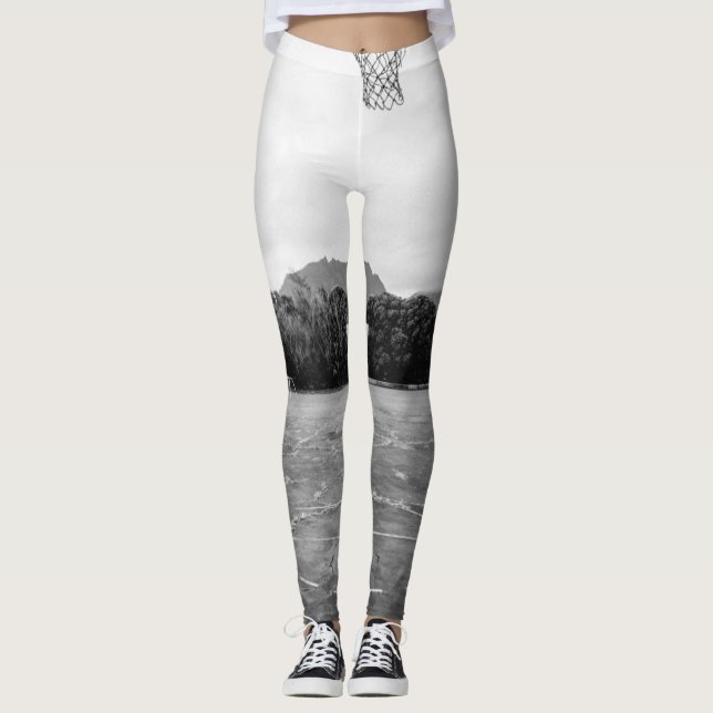 Basketball Hoop Leggings (Front)