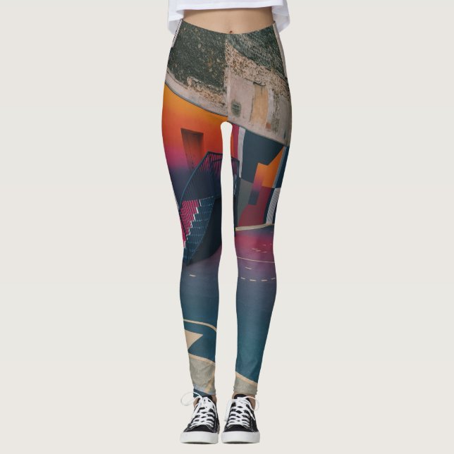 Basketball Hoop Leggings (Front)