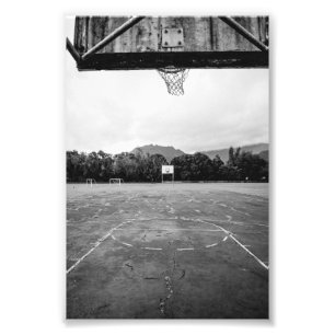 Basketball Hoop Photo Print