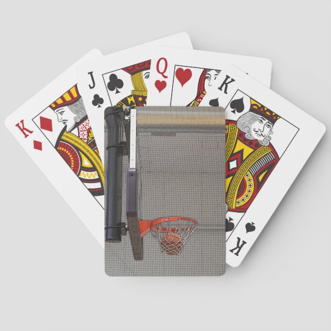 Basketball Hoop Playing Cards (Back)