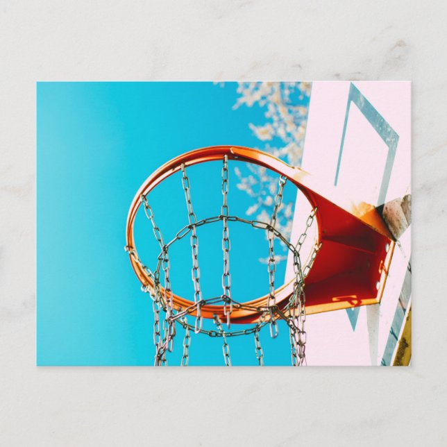 Basketball Hoop Postcard (Front)