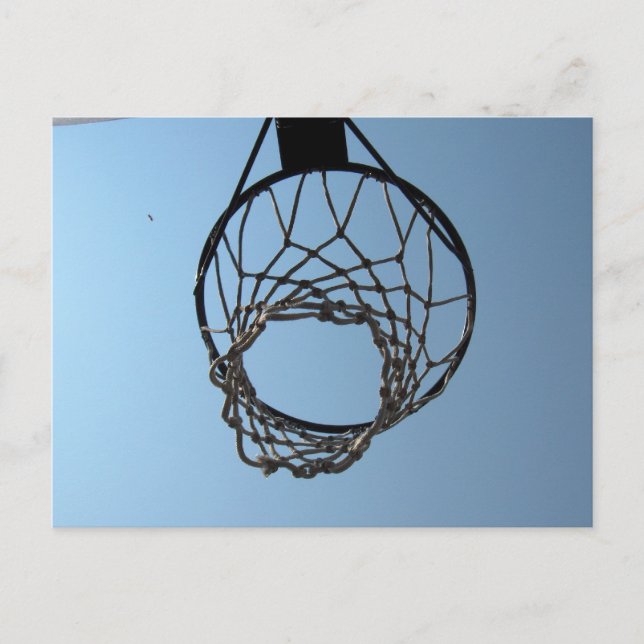 Basketball hoop postcards (Front)