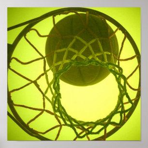 Basketball Hoop Poster