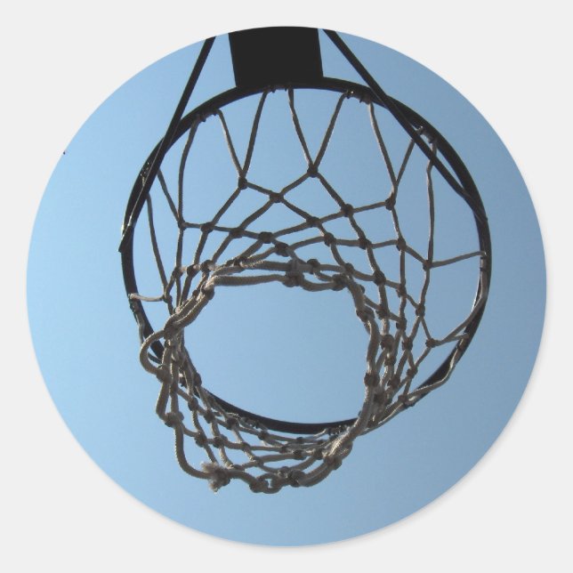 Basketball hoop stickers (Front)