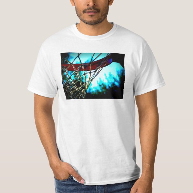 Basketball Hoop T-Shirt (Front)