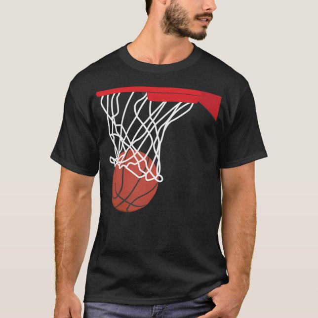 Basketball Hoop T-Shirt (Front)