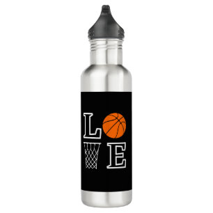 Basketball Hoops, Basketball Player Gift           710 Ml Water Bottle