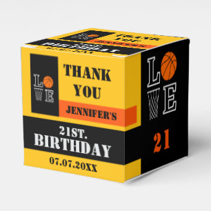 Basketball Hoops, Basketball Player Gift, Birthday Favour Box
