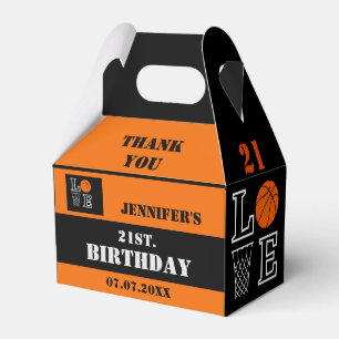 Basketball Hoops, Basketball Player Gift, Birthday Favour Box
