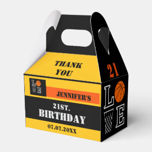 Basketball Hoops, Basketball Player Gift, Birthday Favour Box