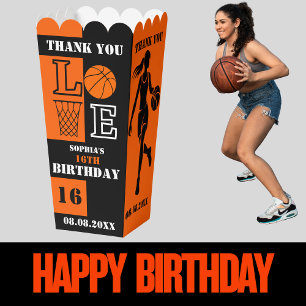 Basketball Hoops, Basketball Player Gift, Birthday Favour Box