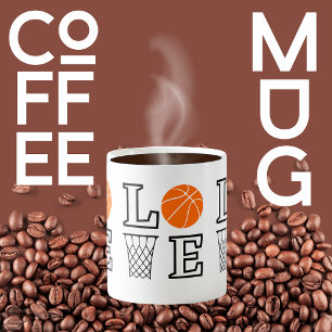 Basketball Hoops, Basketball Player Gift Coffee Mug