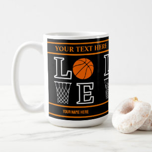 Basketball Hoops, Basketball Player Gift Coffee Mug