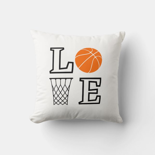 Basketball Hoops, Basketball Player Gift           Cushion (Front)