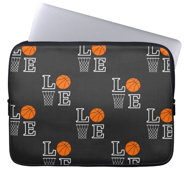 Basketball Hoops, Basketball Player Gift         Laptop Sleeve (Front)