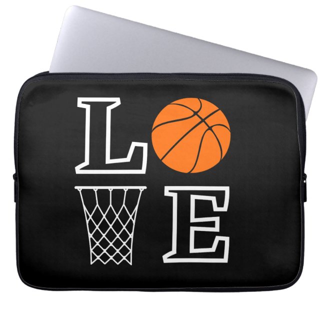 Basketball Hoops, Basketball Player Gift           Laptop Sleeve (Front)