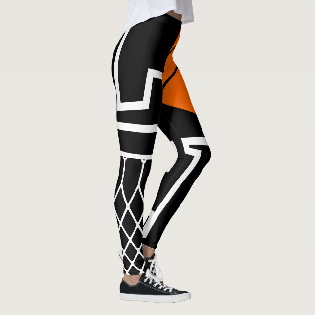 Basketball Hoops, Basketball Player Gift           Leggings (Right)