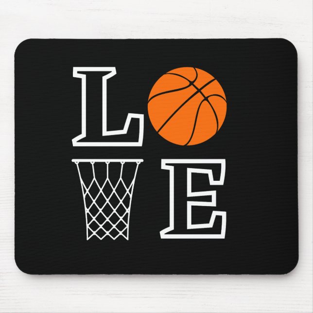 Basketball Hoops, Basketball Player Gift          Mouse Mat (Front)