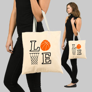 Basketball Hoops, Basketball Player Gift Tote Bag