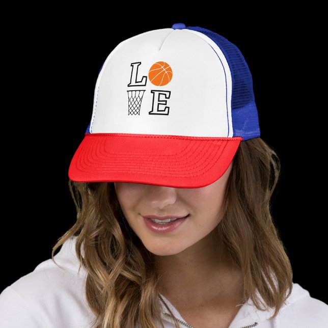 Basketball Hoops, Basketball Player Gift   Trucker Hat (Creator Uploaded)