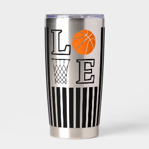 Basketball Hoops, Basketball Player Insulated Tumbler
