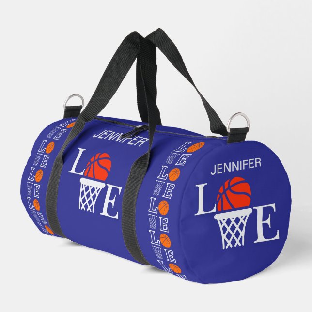 Basketball hoops, Basketball Player, Team, Gift Du Duffle Bag (Left Corner)